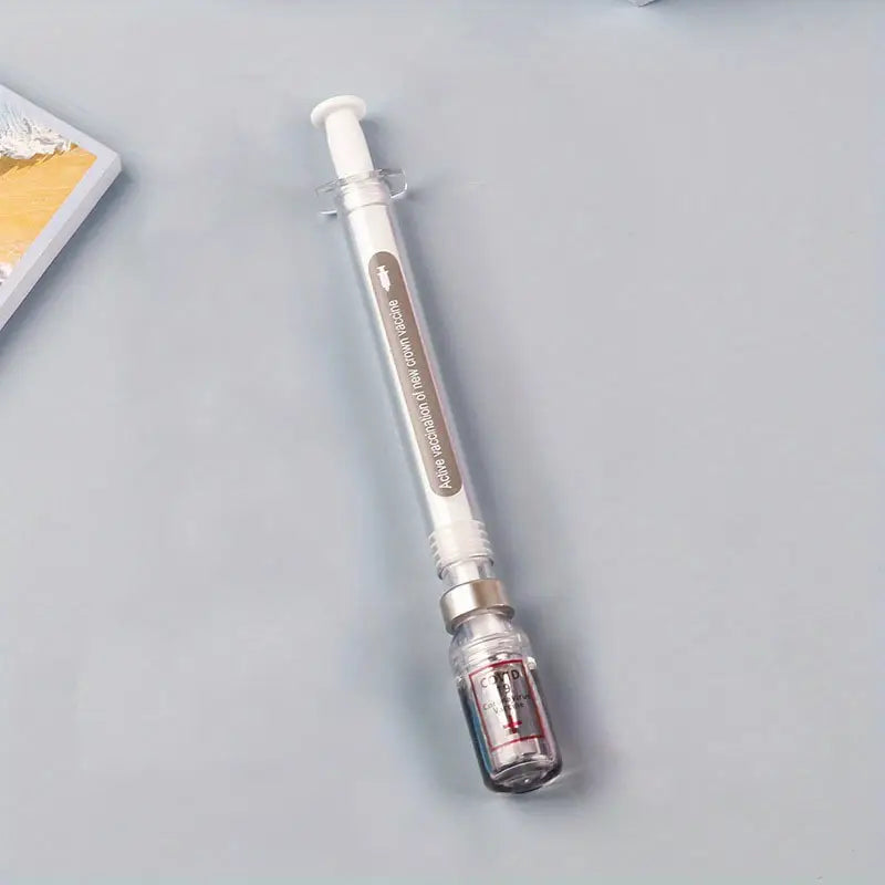 SYRINGE SHAPE SIGNATURE GEL PEN