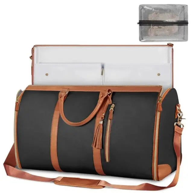 Large Folding Suitcase with Ample Storage Space Trendslana