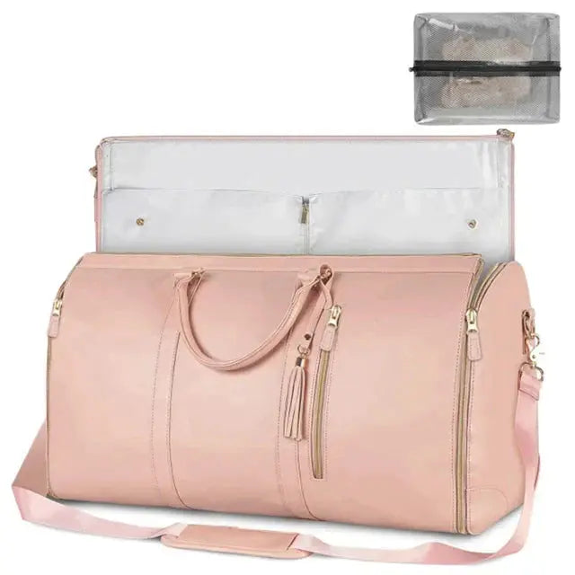 Large Folding Suitcase with Ample Storage Space Trendslana