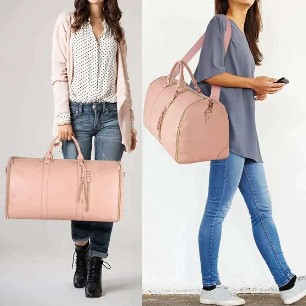 Large Folding Suitcase with Ample Storage Space Trendslana