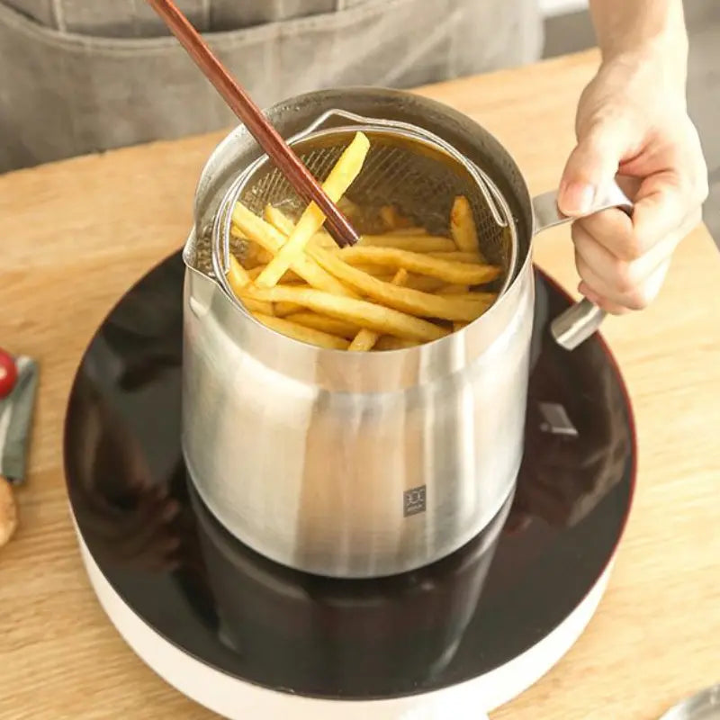 2-in-1 Oil Strainer Pot Mystore