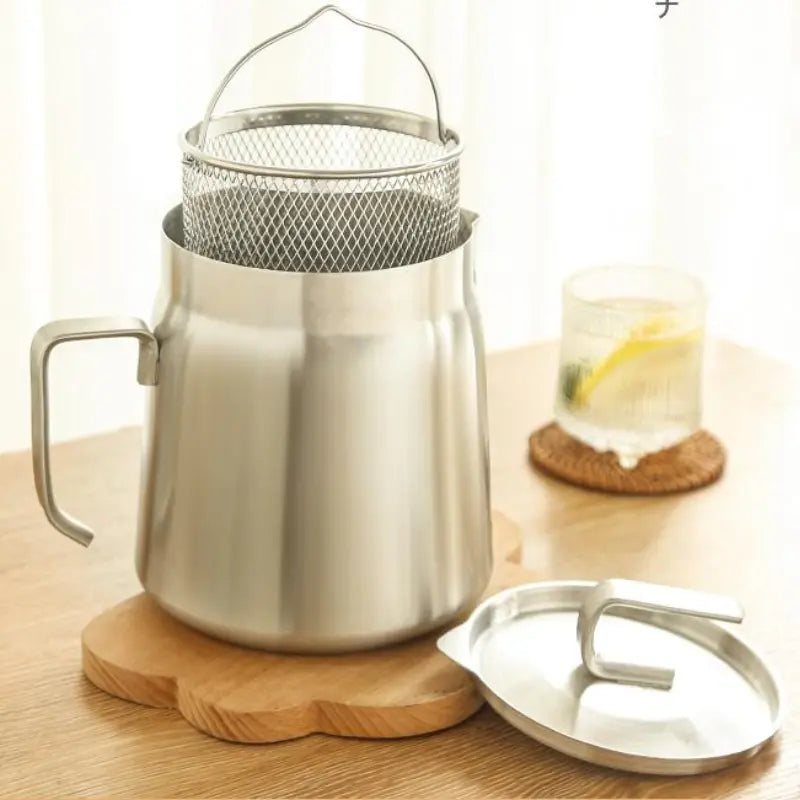 2-in-1 Oil Strainer Pot Mystore