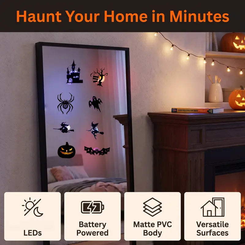 Halloween LED Wall Light Stickers