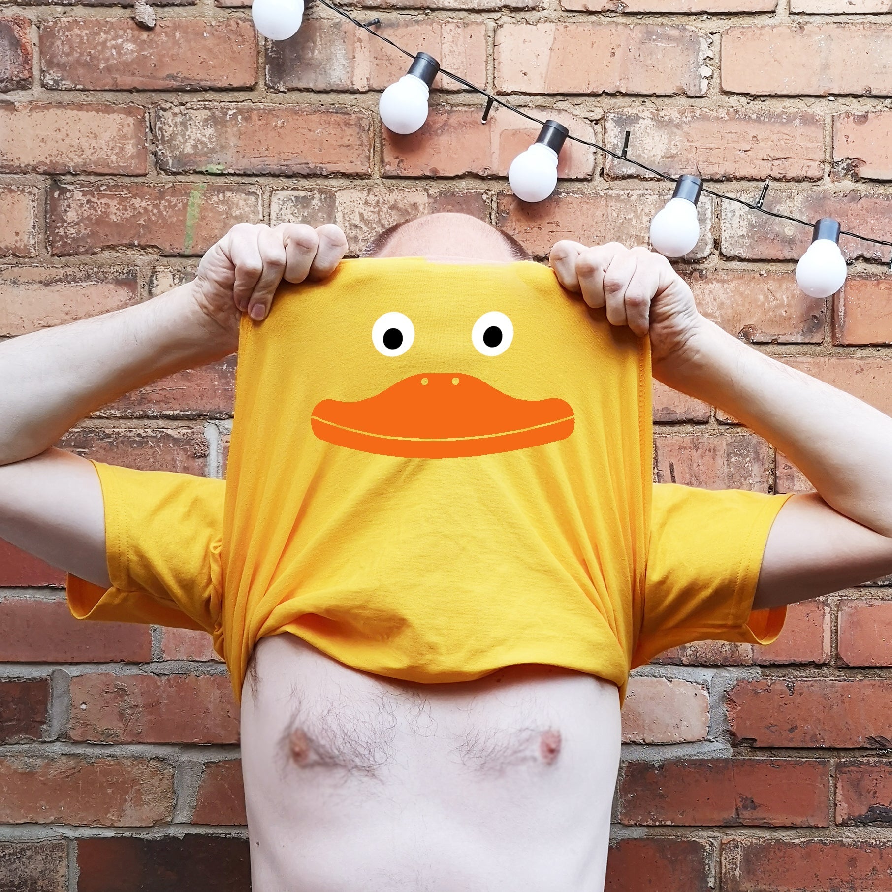 Ask me about my DUCK disguise T-shirt