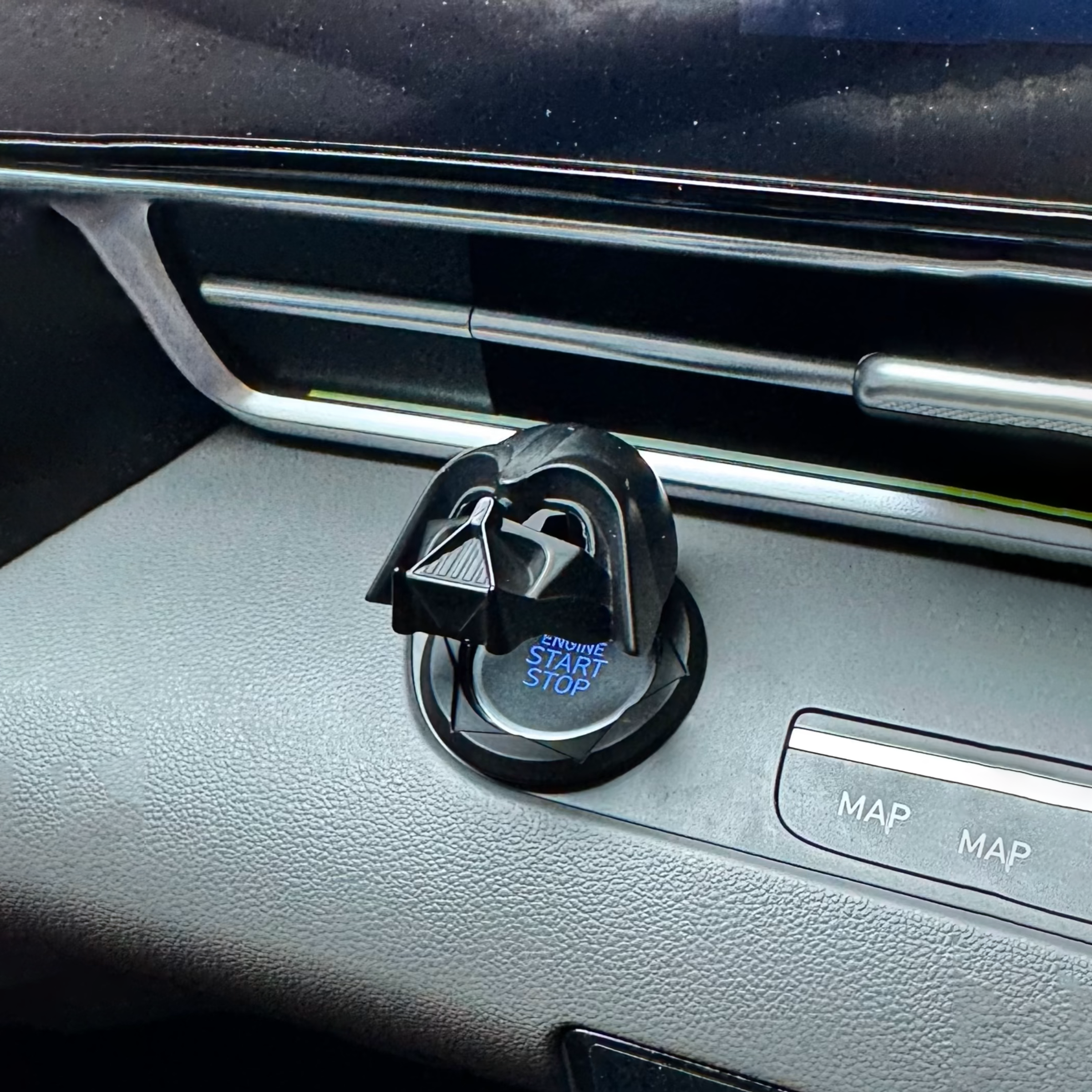 Superhero Car Engine Switch Button