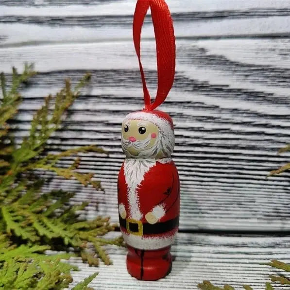 Naughty Santa Ornament Trendslana