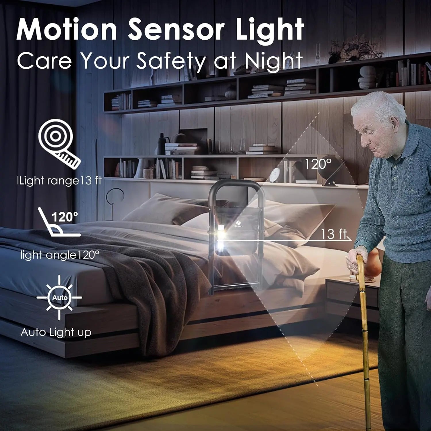 Senior Bed GripNGo Support Rail Trendslana