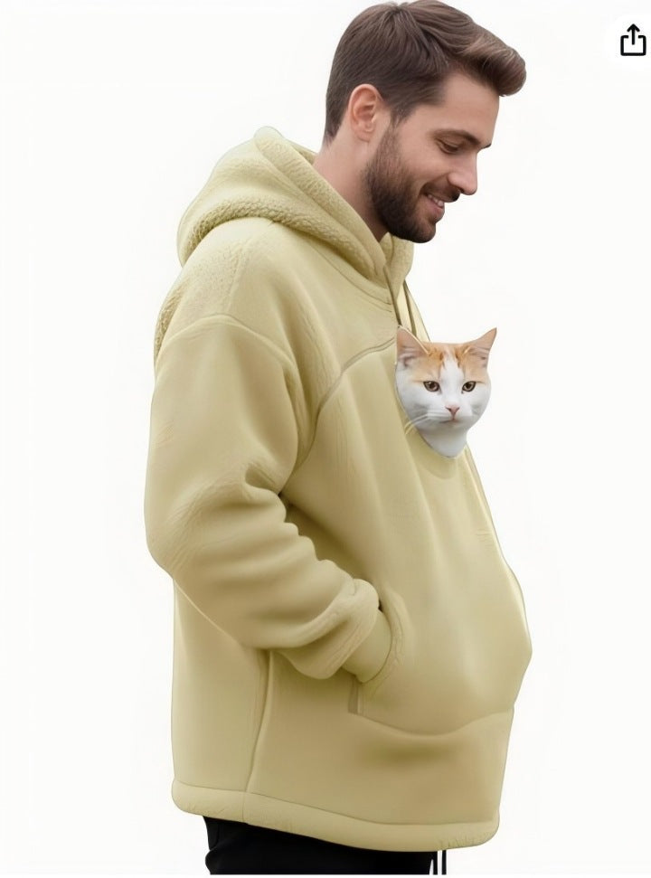 Cozy Cat Pouch Hoodie