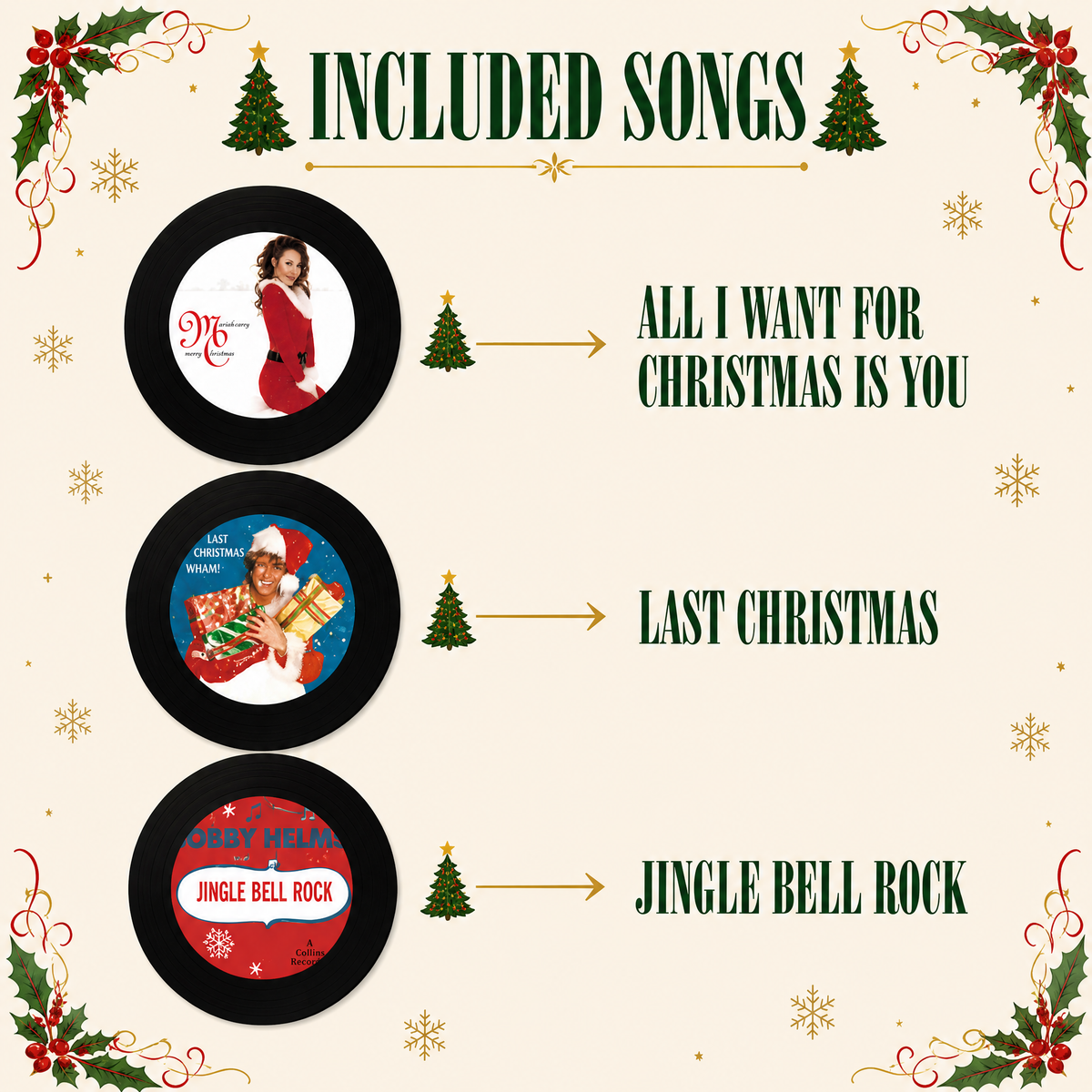 Christmas Spins Music Player