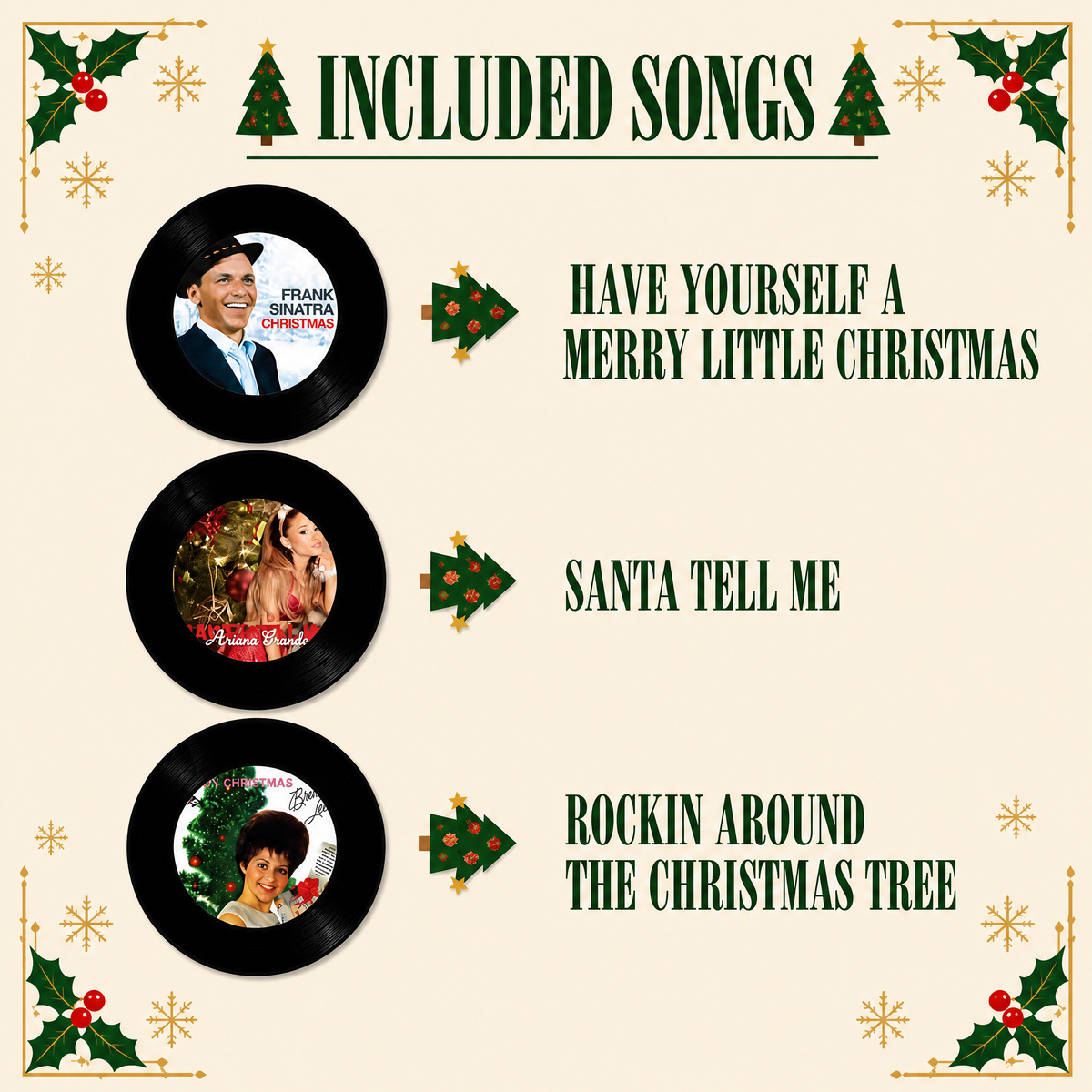 Christmas Spins Music Player