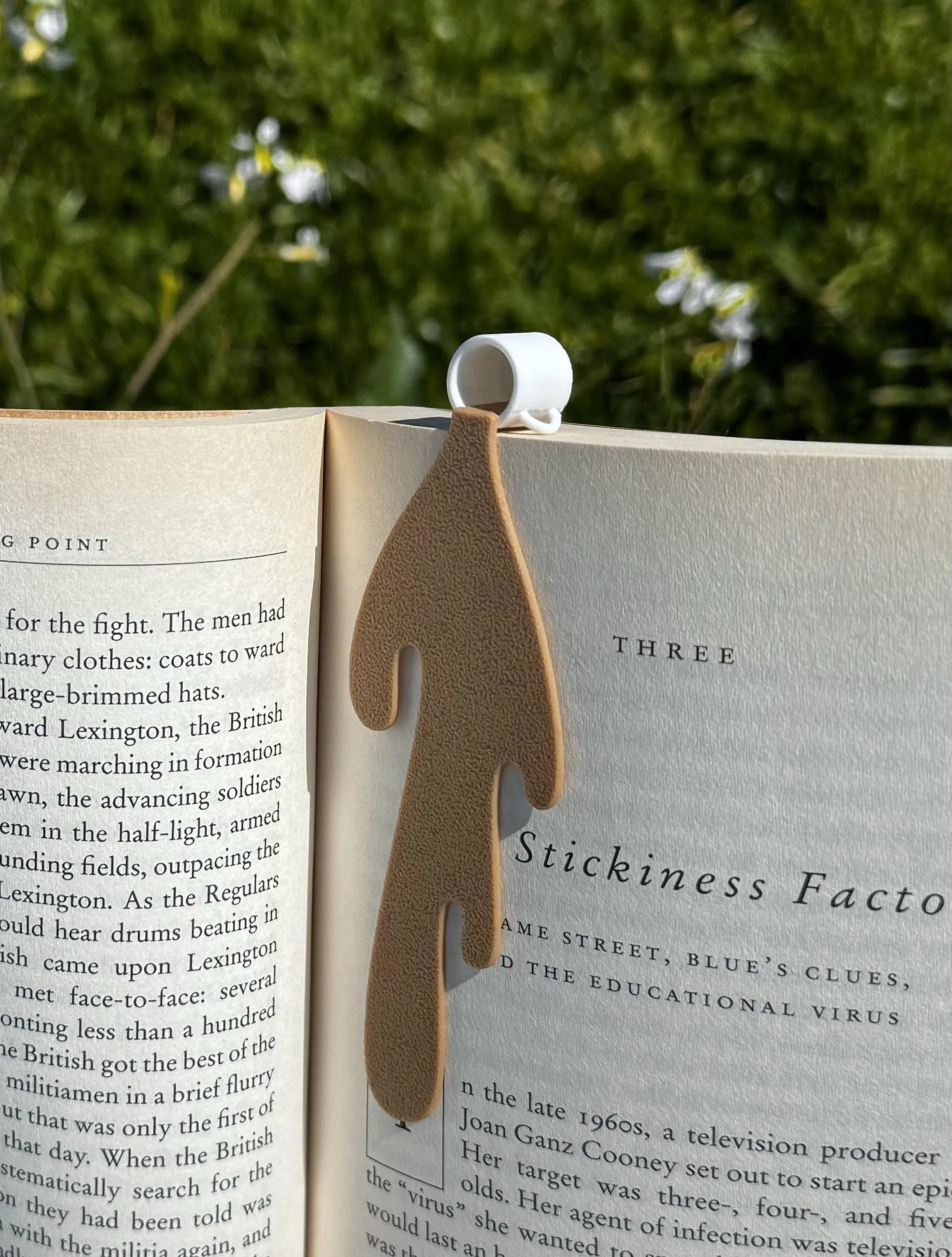 Cafe spill bookmark Trendslana