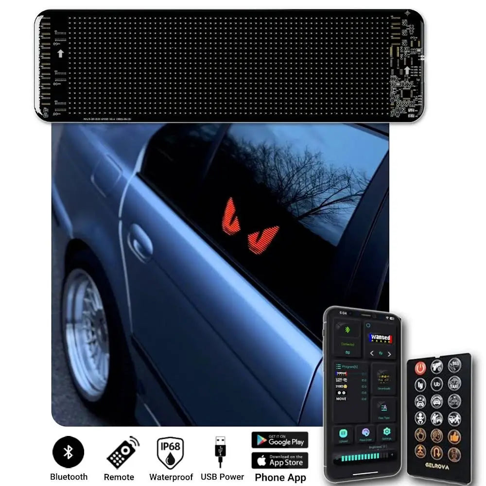 Customizable Car LED Display Trendslana