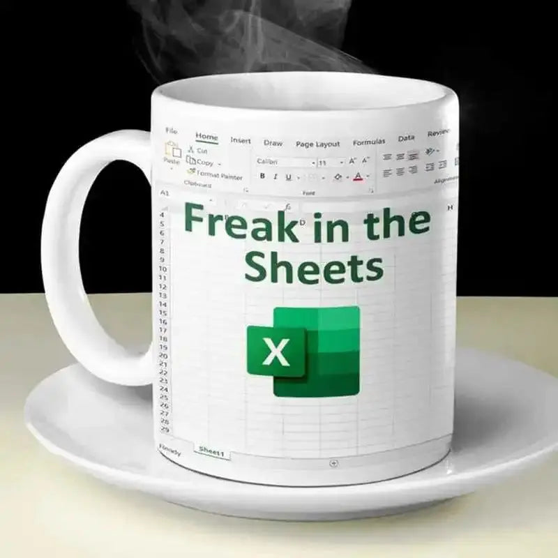 Spreadsheet guru mug trendslana