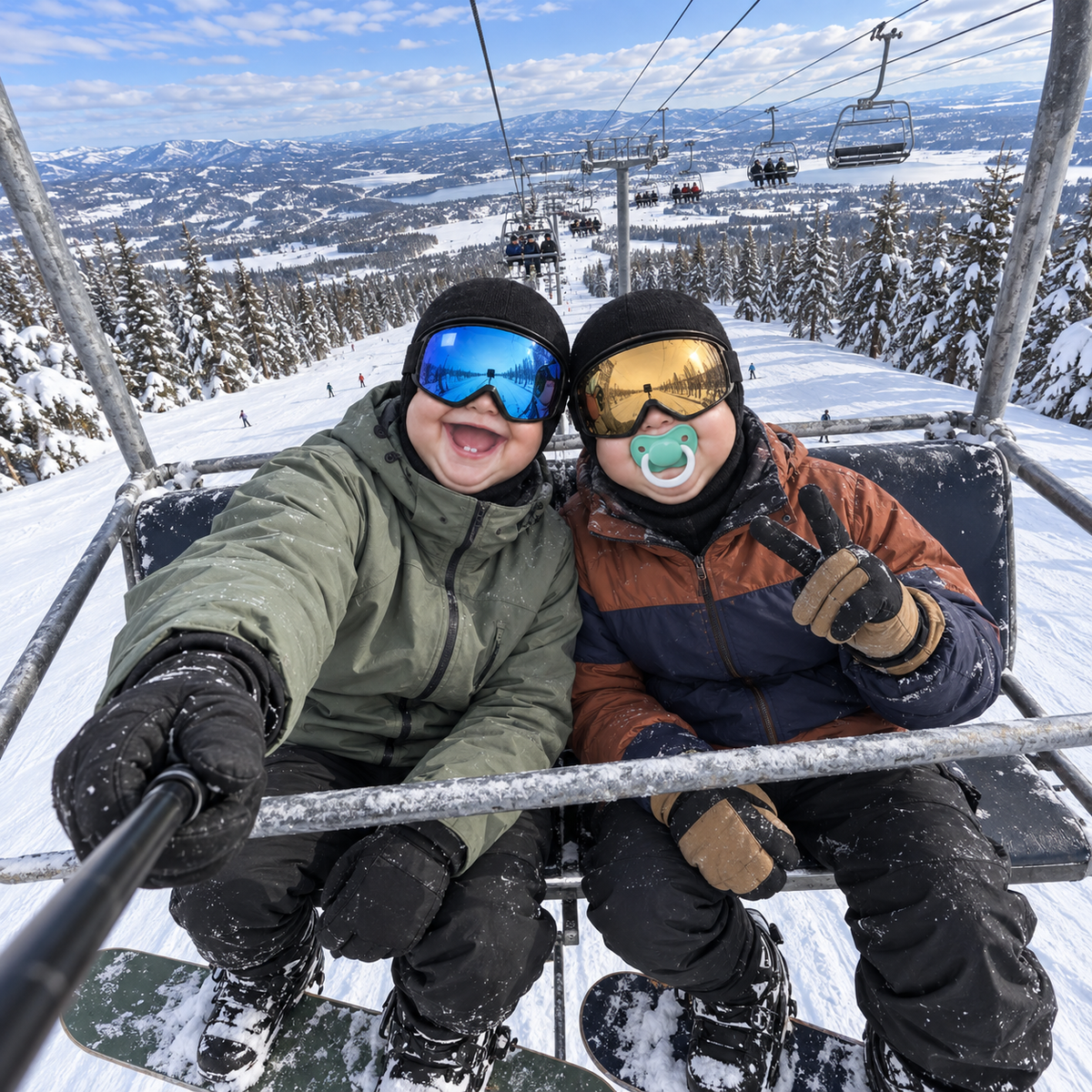 Slope Geezers Mask