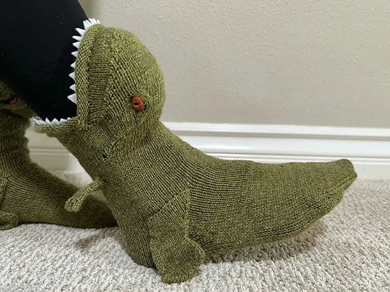 Dino Knitted Socks Trendslana