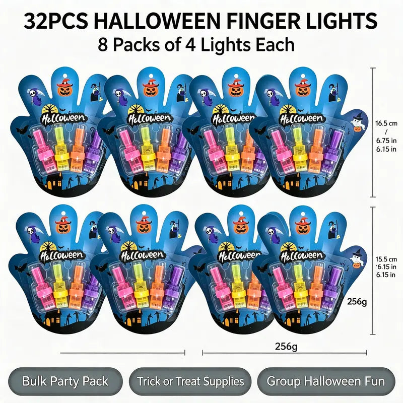 Halloween LED Finger Projection Lights