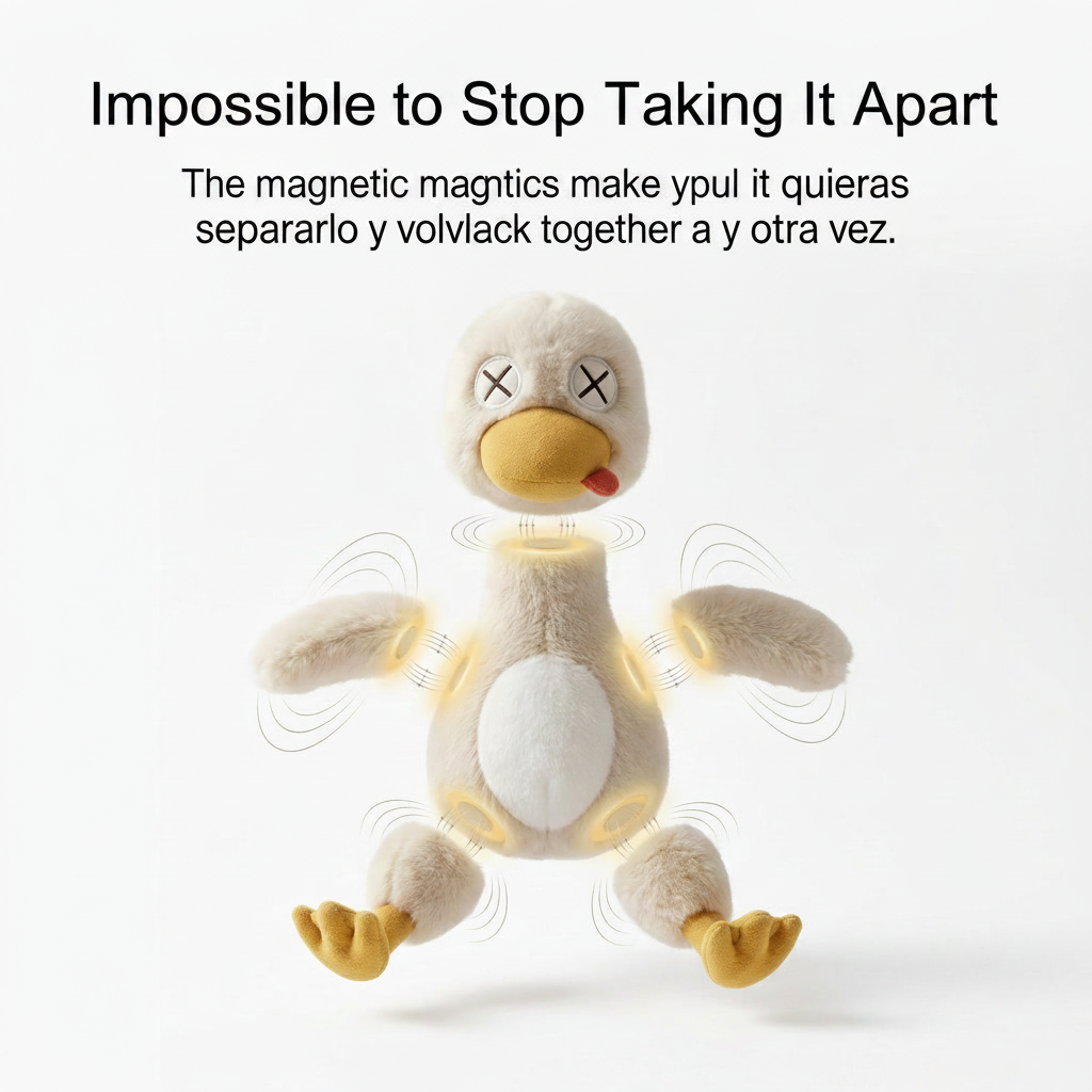 MAGNETIC STRESS-RELIEF DUCK