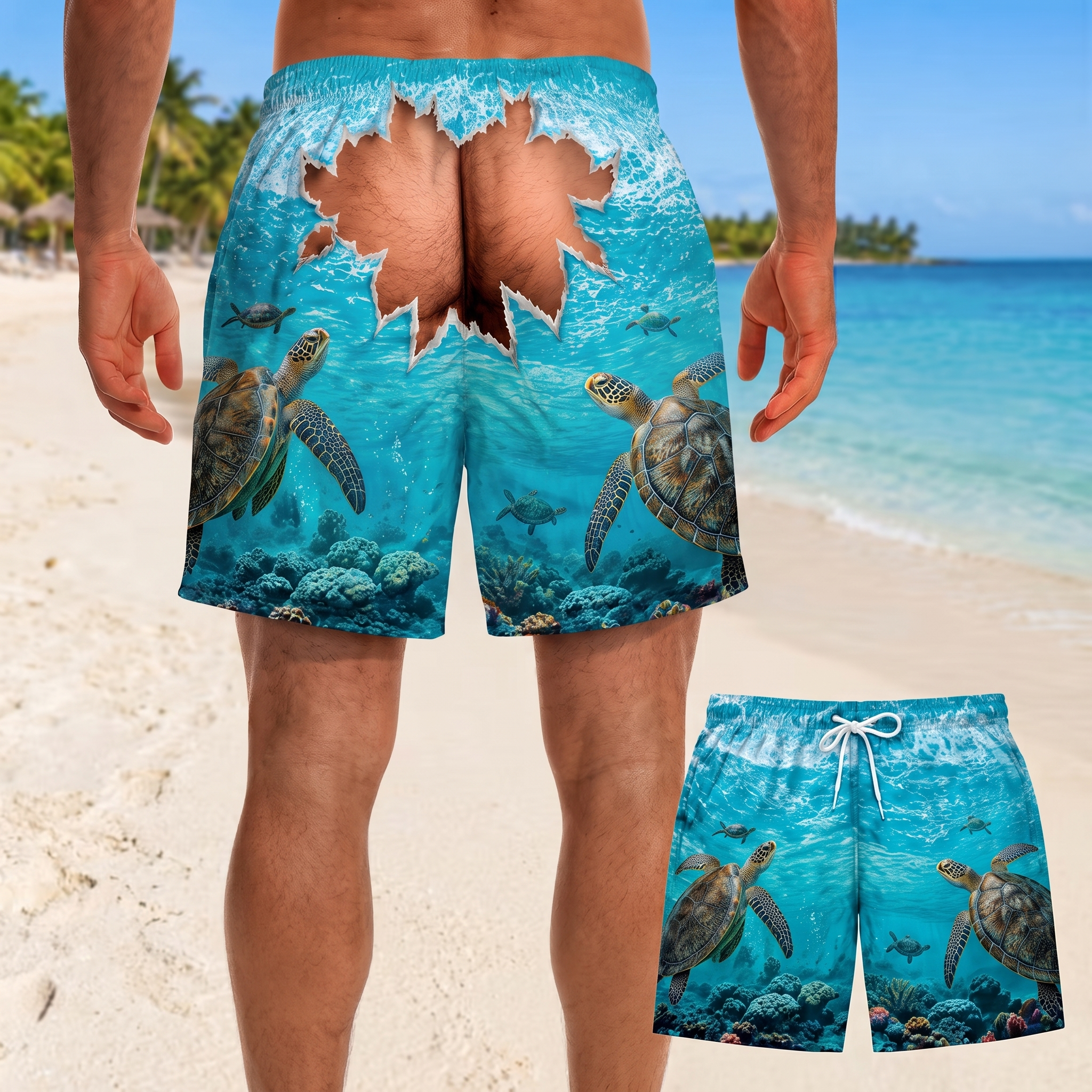 Risky Swim Trunks