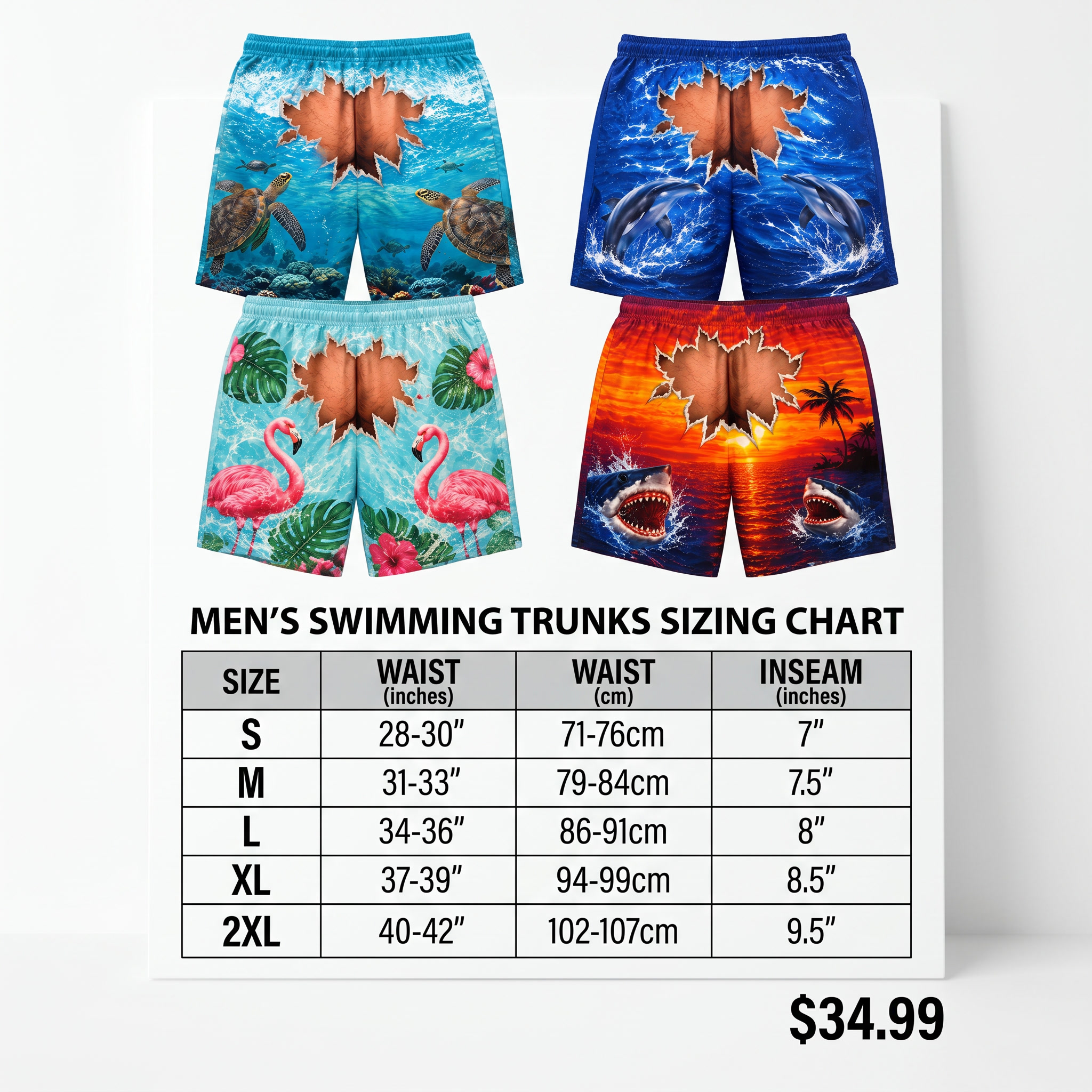 Risky Swim Trunks