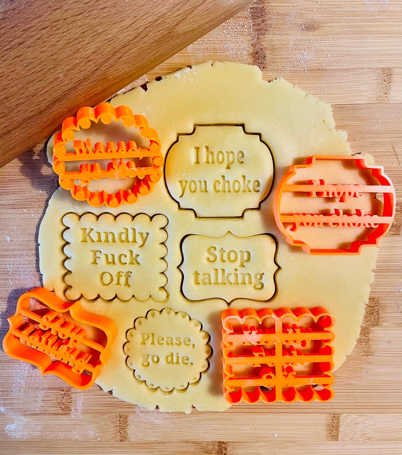 Funny Vulgar Cookie cutters