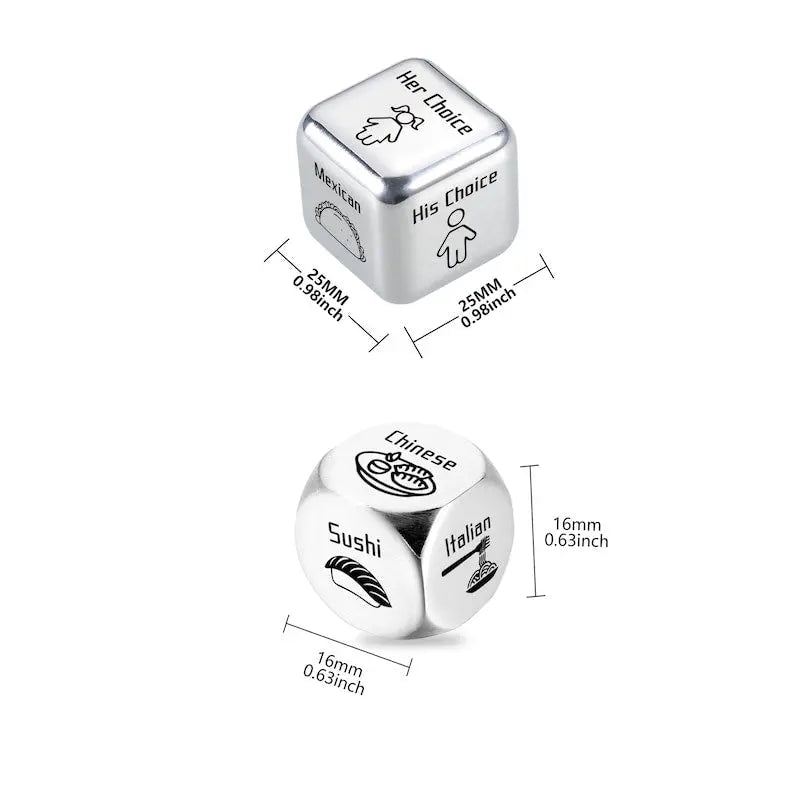 Food Decision Dice Trendslana