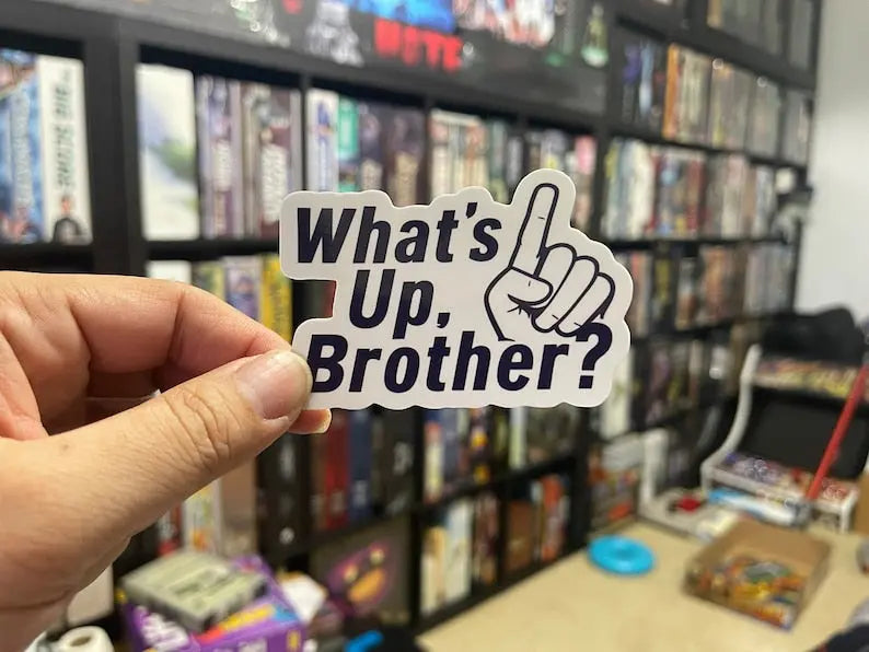 What's Up Brother Stickers (3 pack) Trendslana