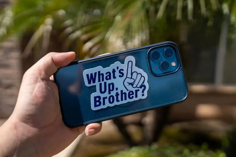 What's Up Brother Stickers (3 pack) Trendslana