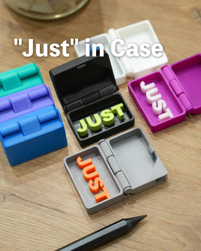 Fun “Just in Case” Keychain Box