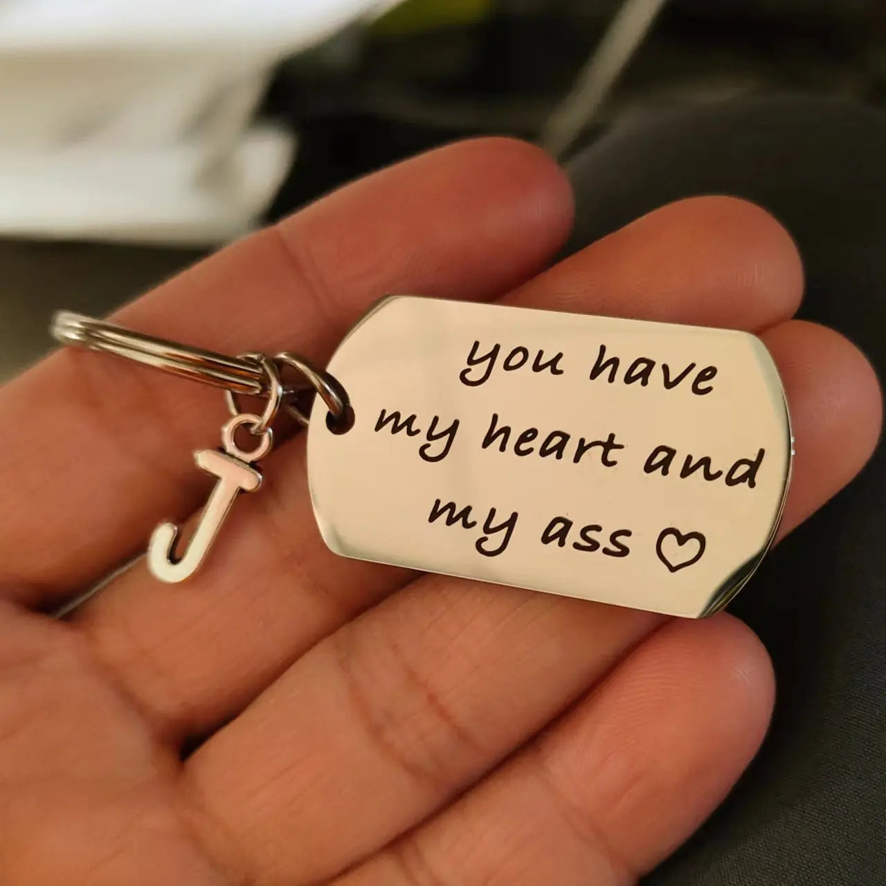 Letter Keychain Trendslana