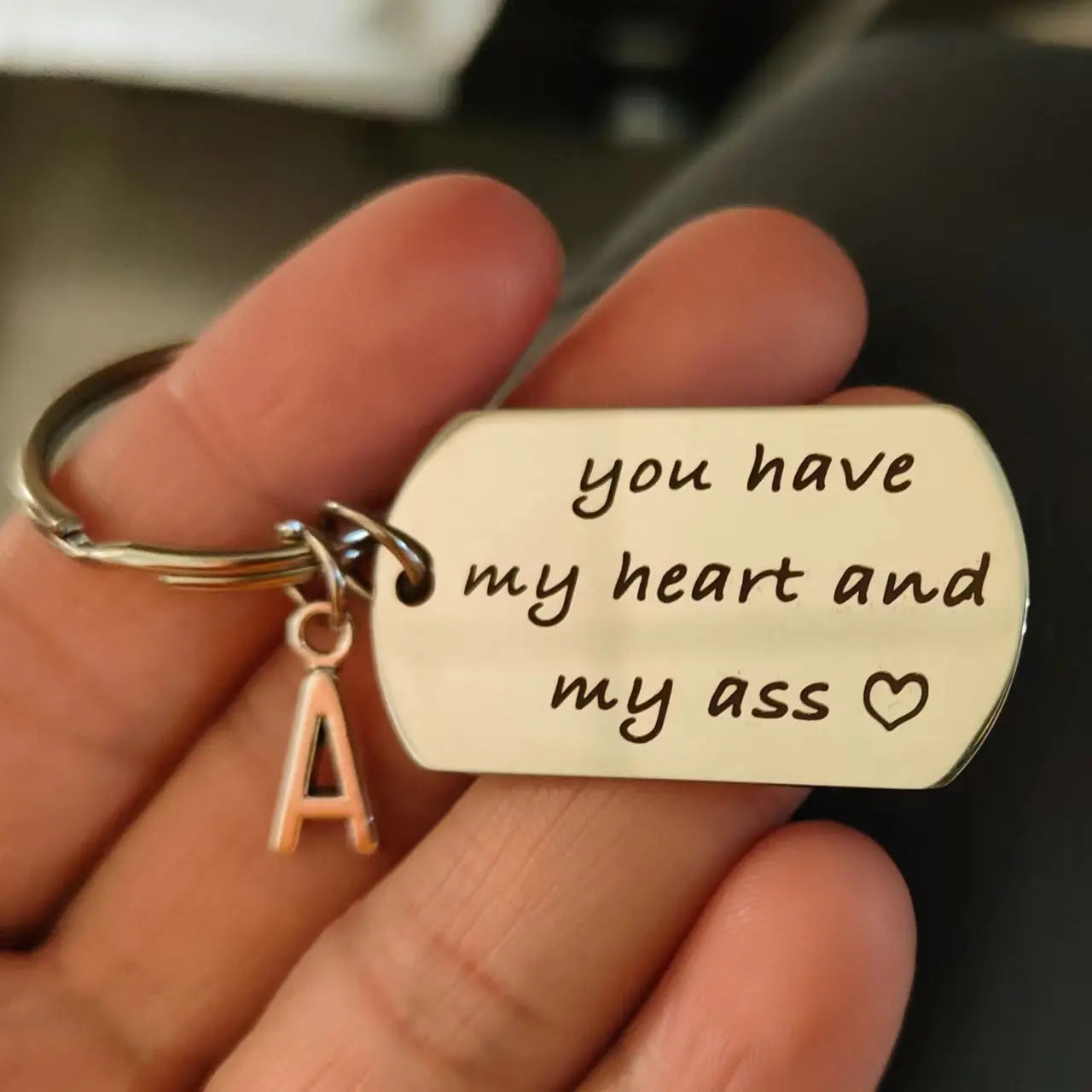 Letter Keychain Trendslana