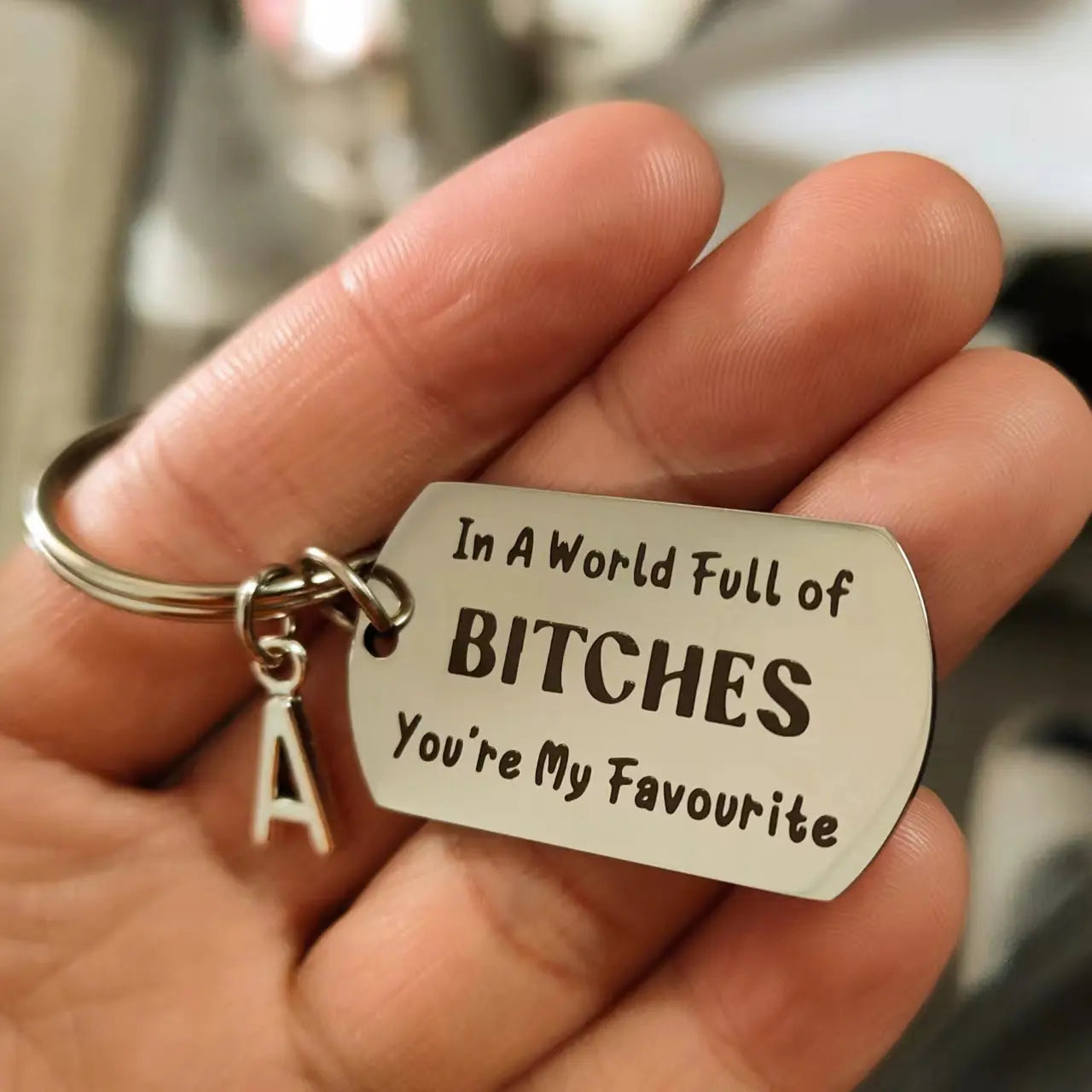 Letter Keychain Trendslana