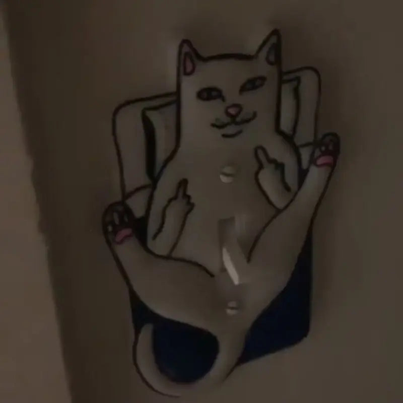 Cat Flick Light Switch Cover Trendslana
