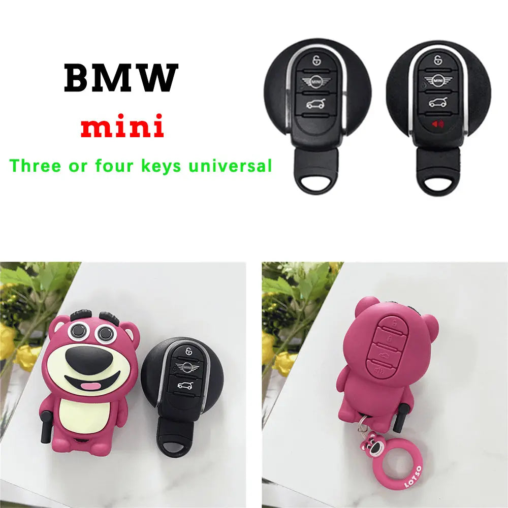 Strawberry Bear Key Protective Shell Trendslana