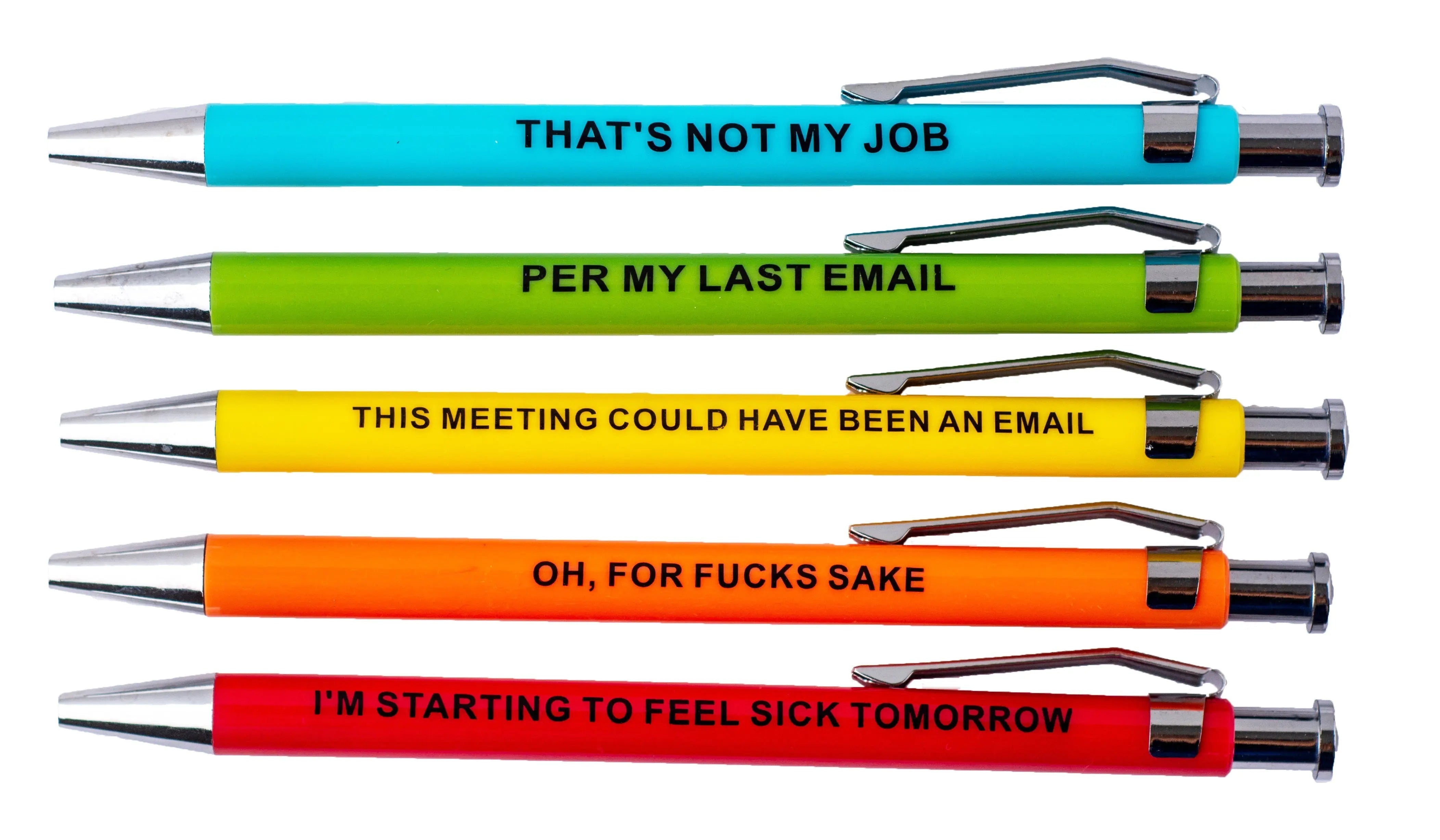 Offensive Pens (5 pieces set) Trendslana