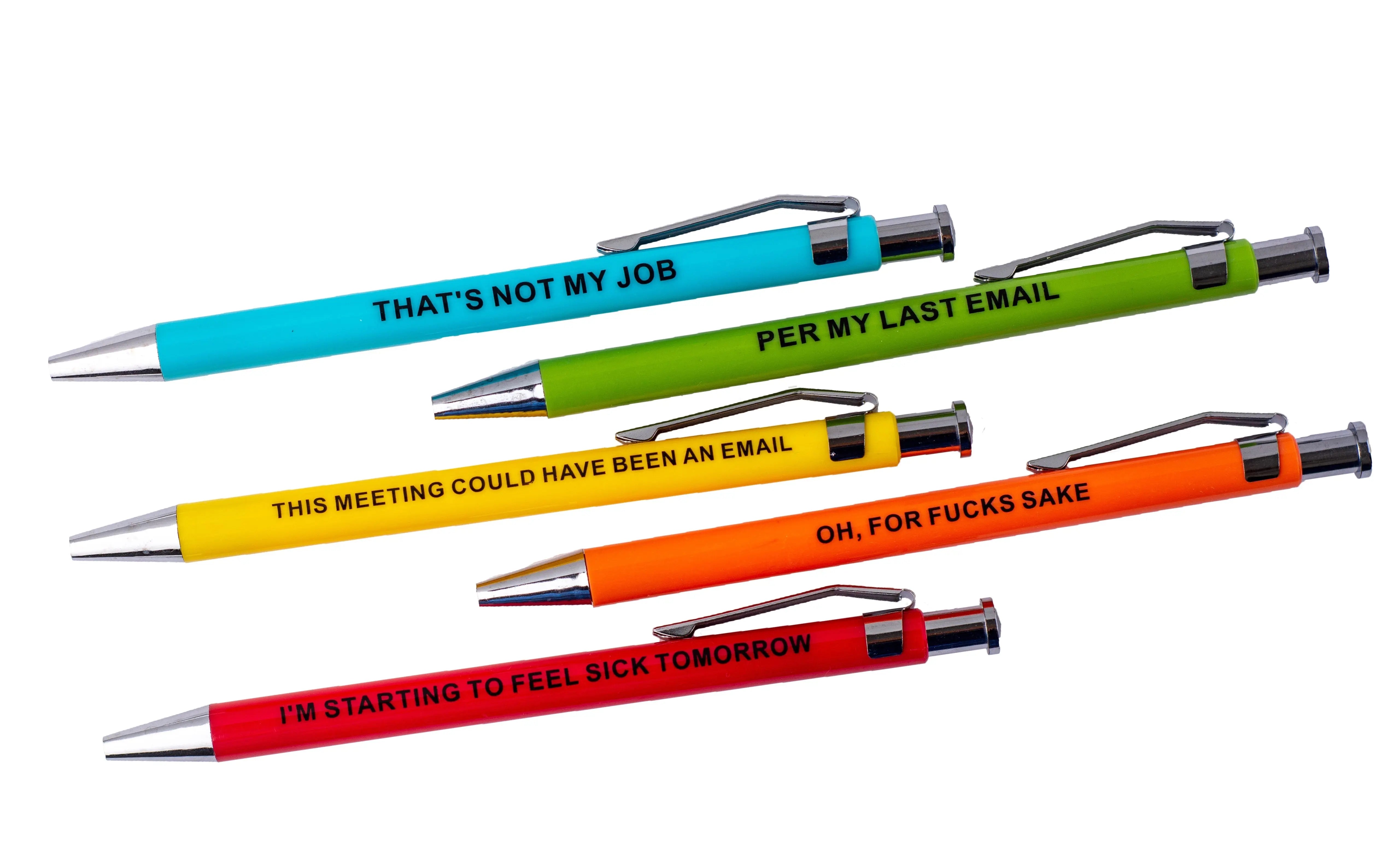 Offensive Pens (5 pieces set) Trendslana