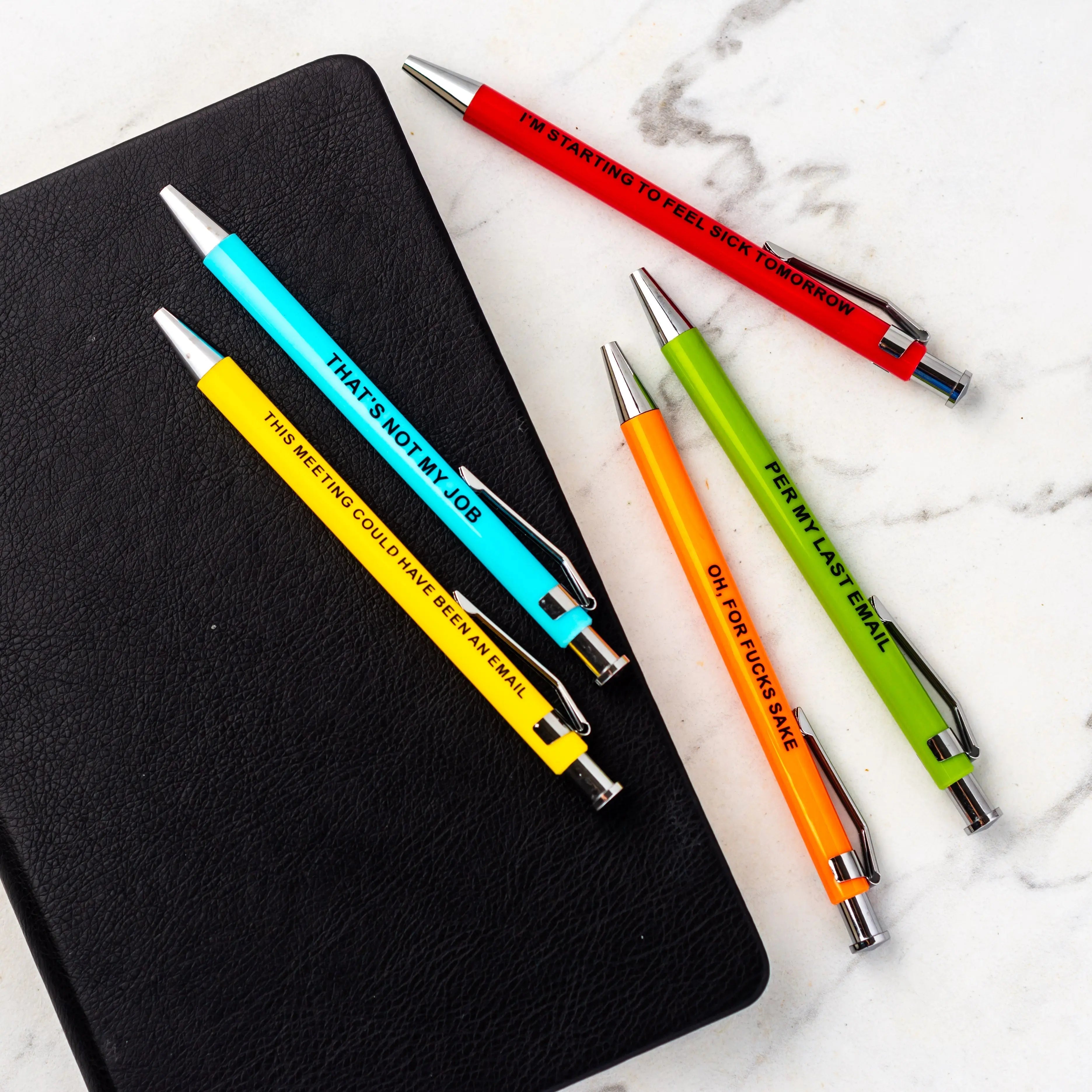 Offensive Pens (5 pieces set) Trendslana