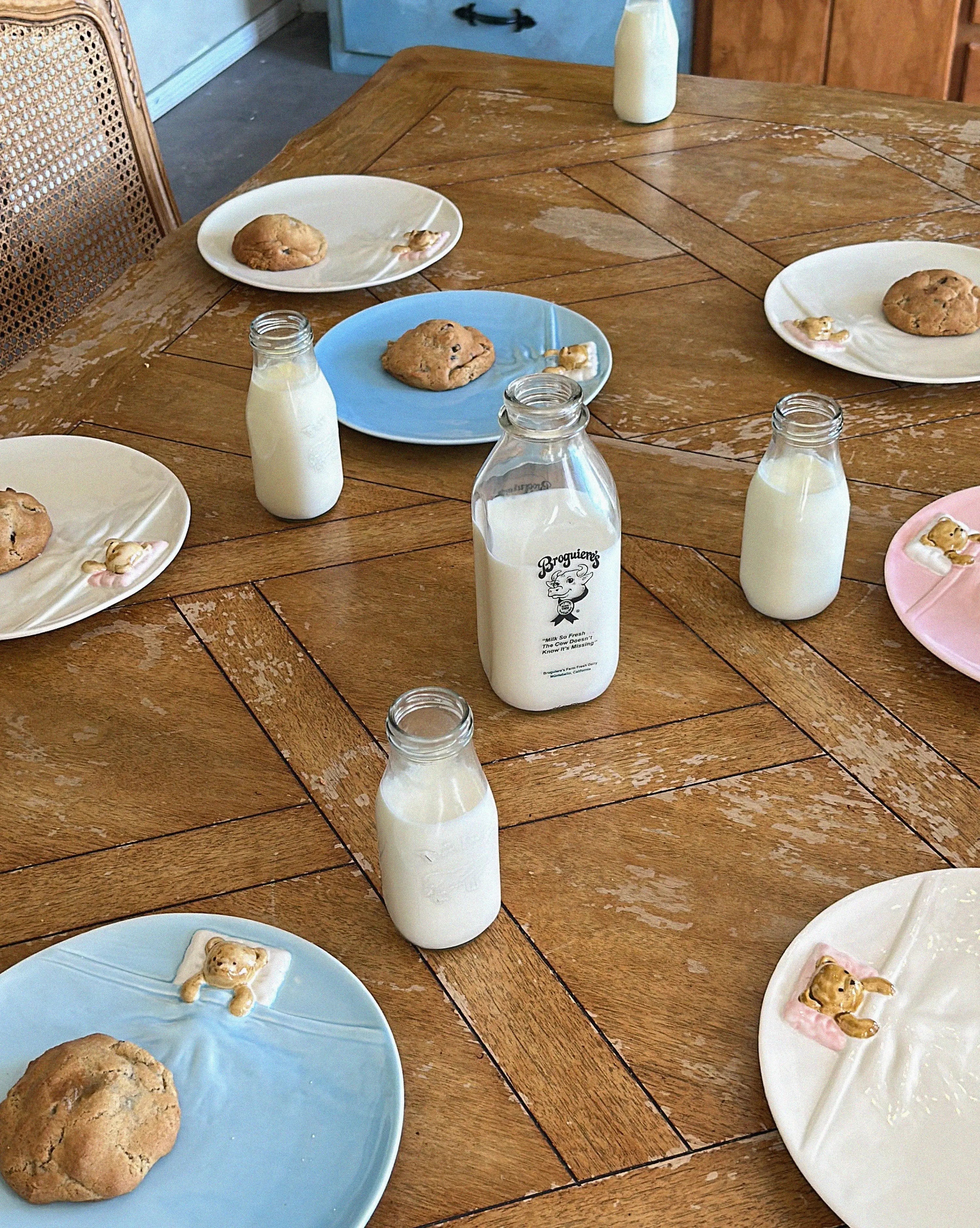 SLEEPING TEDDY BEAR PLATE Trendslana