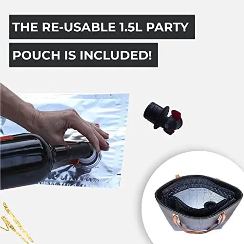 Wine Purse with Hidden Spout Trendslana