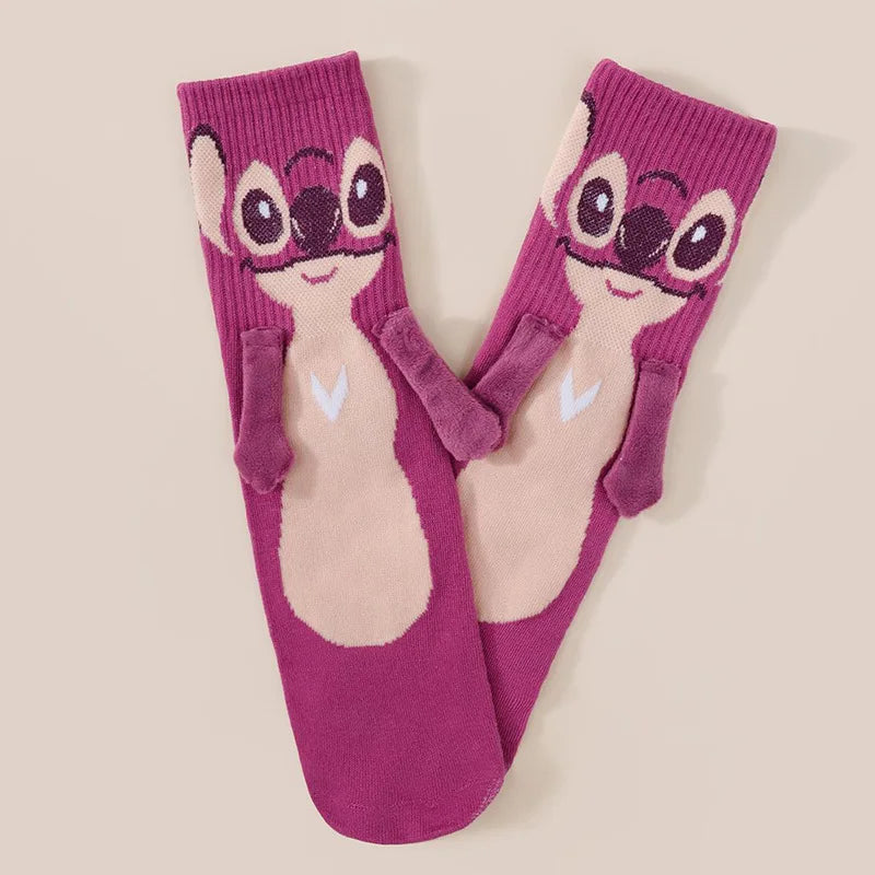 Funny socks with magnet