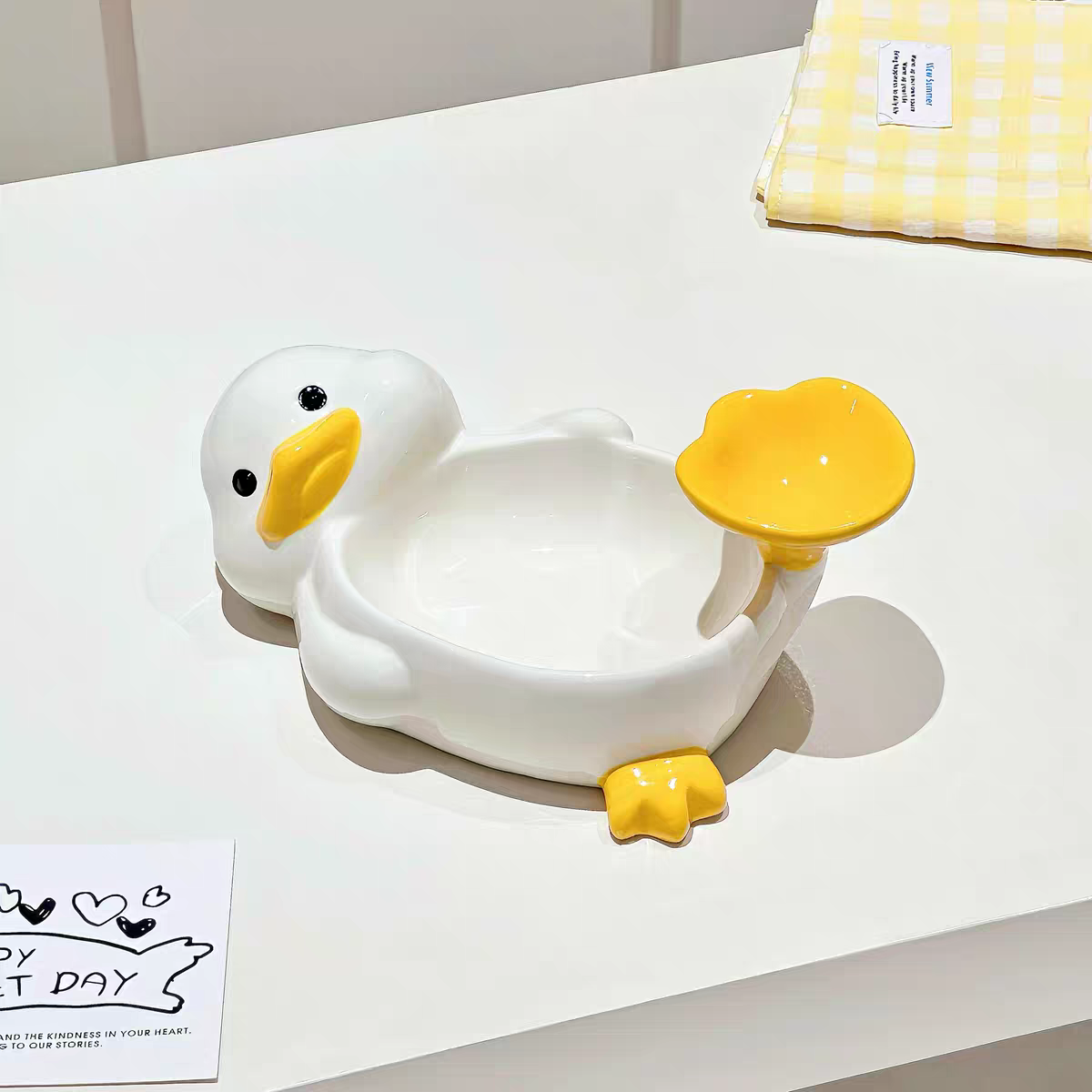 Cute Duck Snack & Dipping Bowl