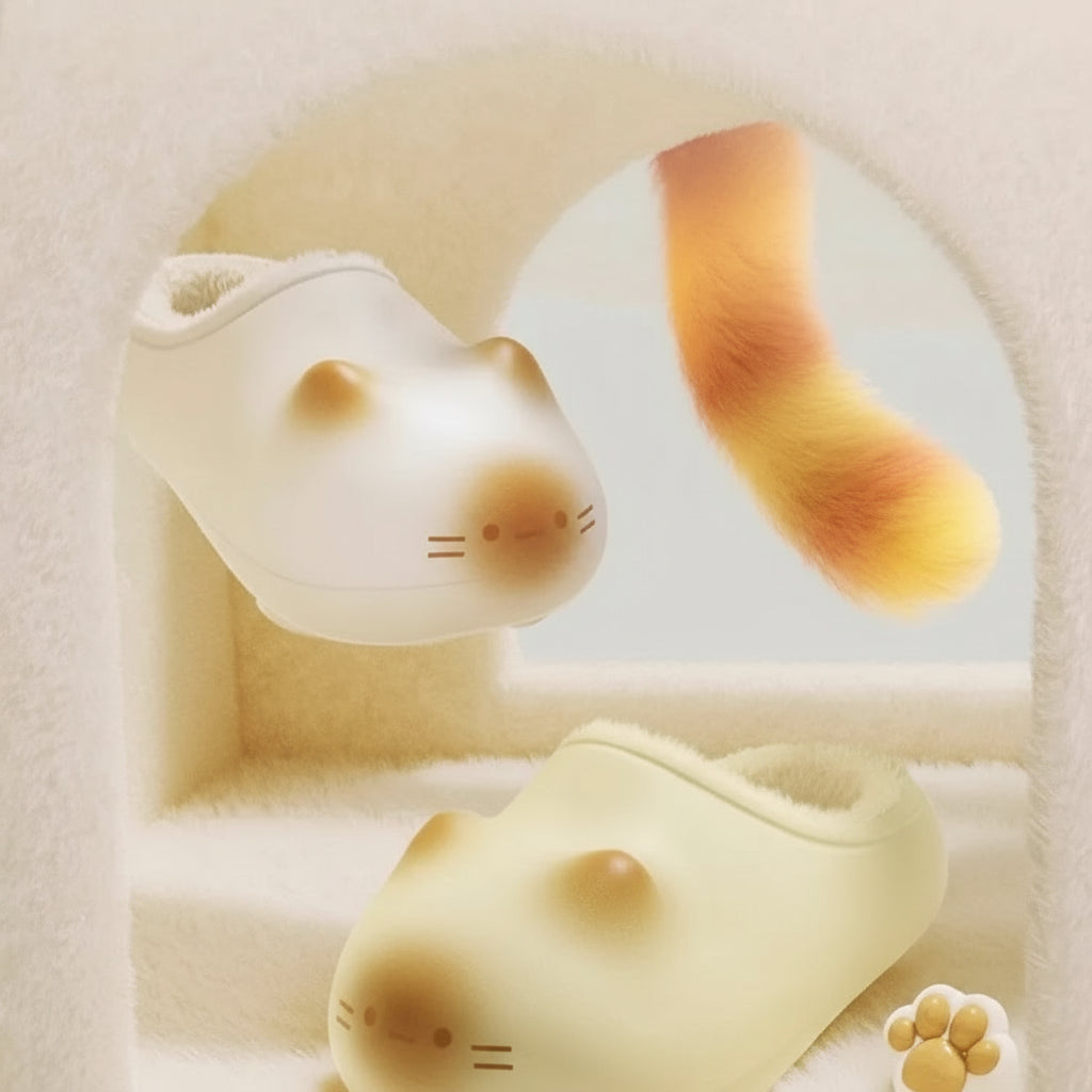 Kitten Paw Slippers