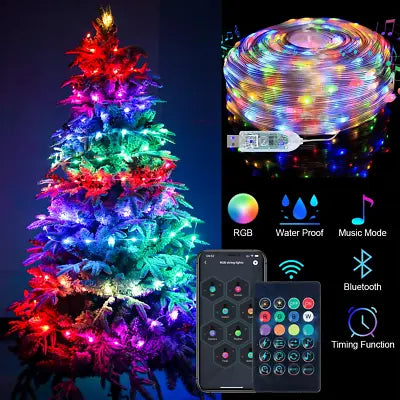 Christmas Tree Bluetooth LED lights Trendslana