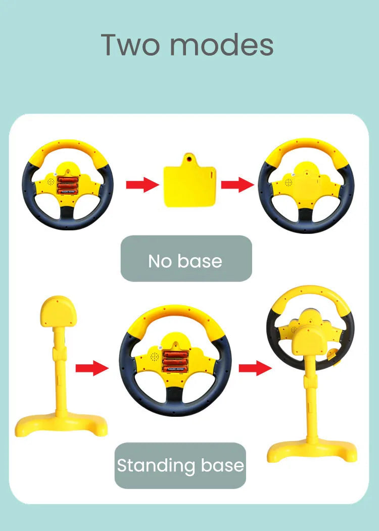 Simulated Steering Wheel for Kids