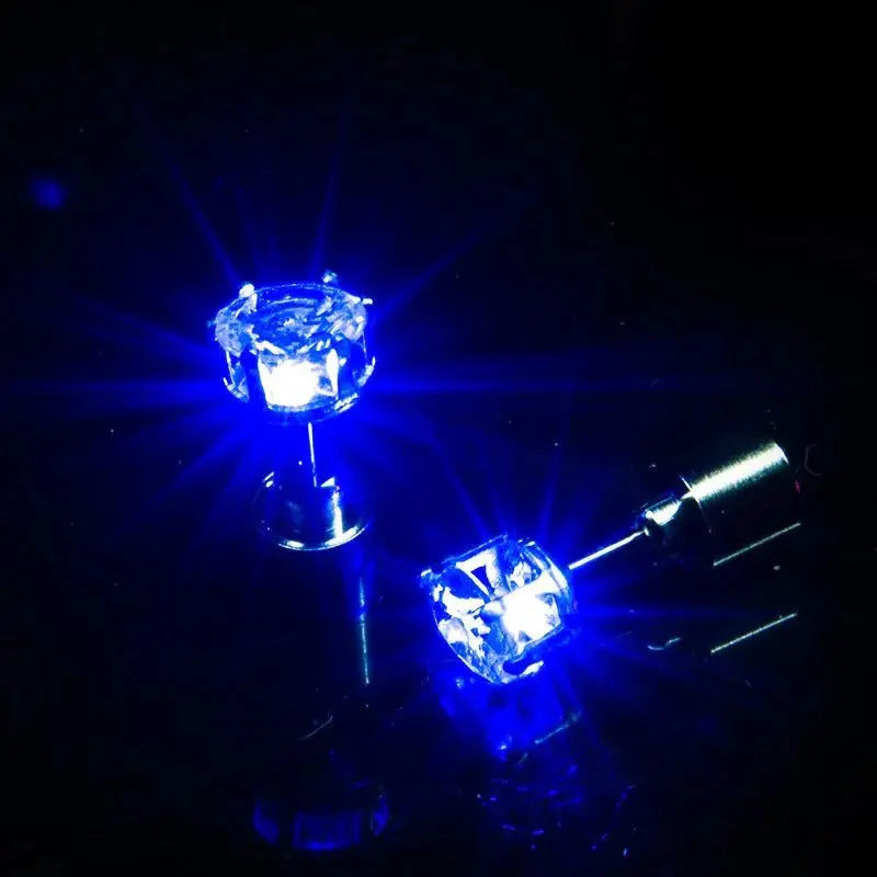 Unique Colorful LED Luminous Ear Studs SELECTION My store
