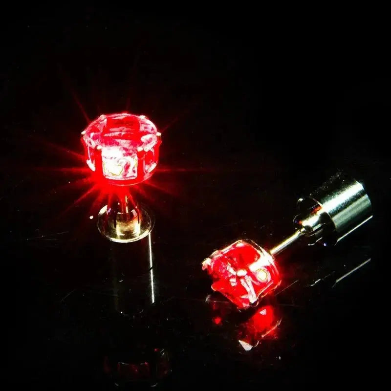 Unique Colorful LED Luminous Ear Studs SELECTION My store