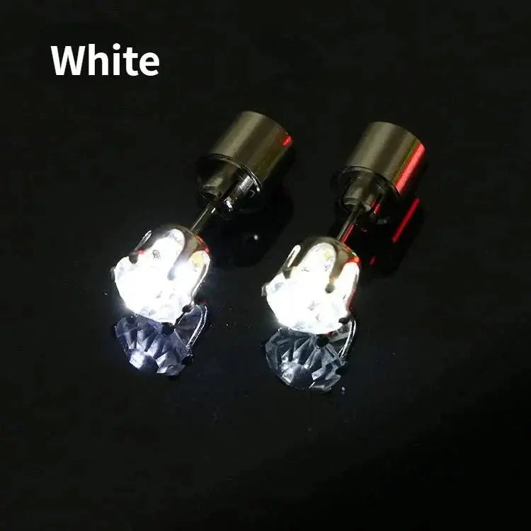 Unique Colorful LED Luminous Ear Studs SELECTION My store