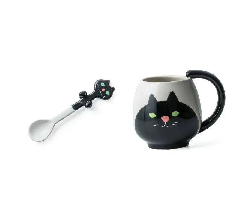 Cartoon Ceramic Mug Set Trendslana