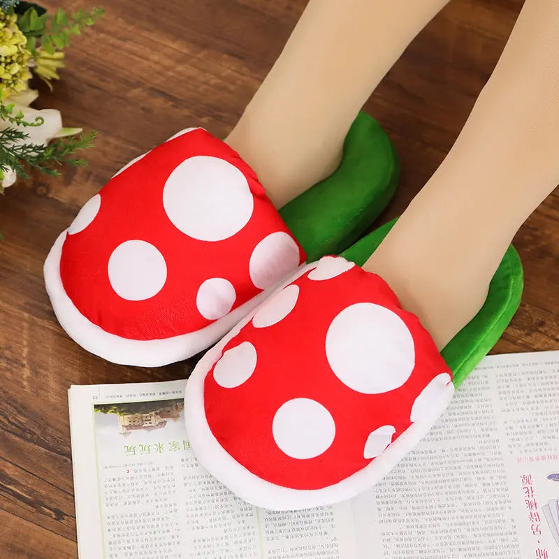 Piranha Plant Slippers Trendslana