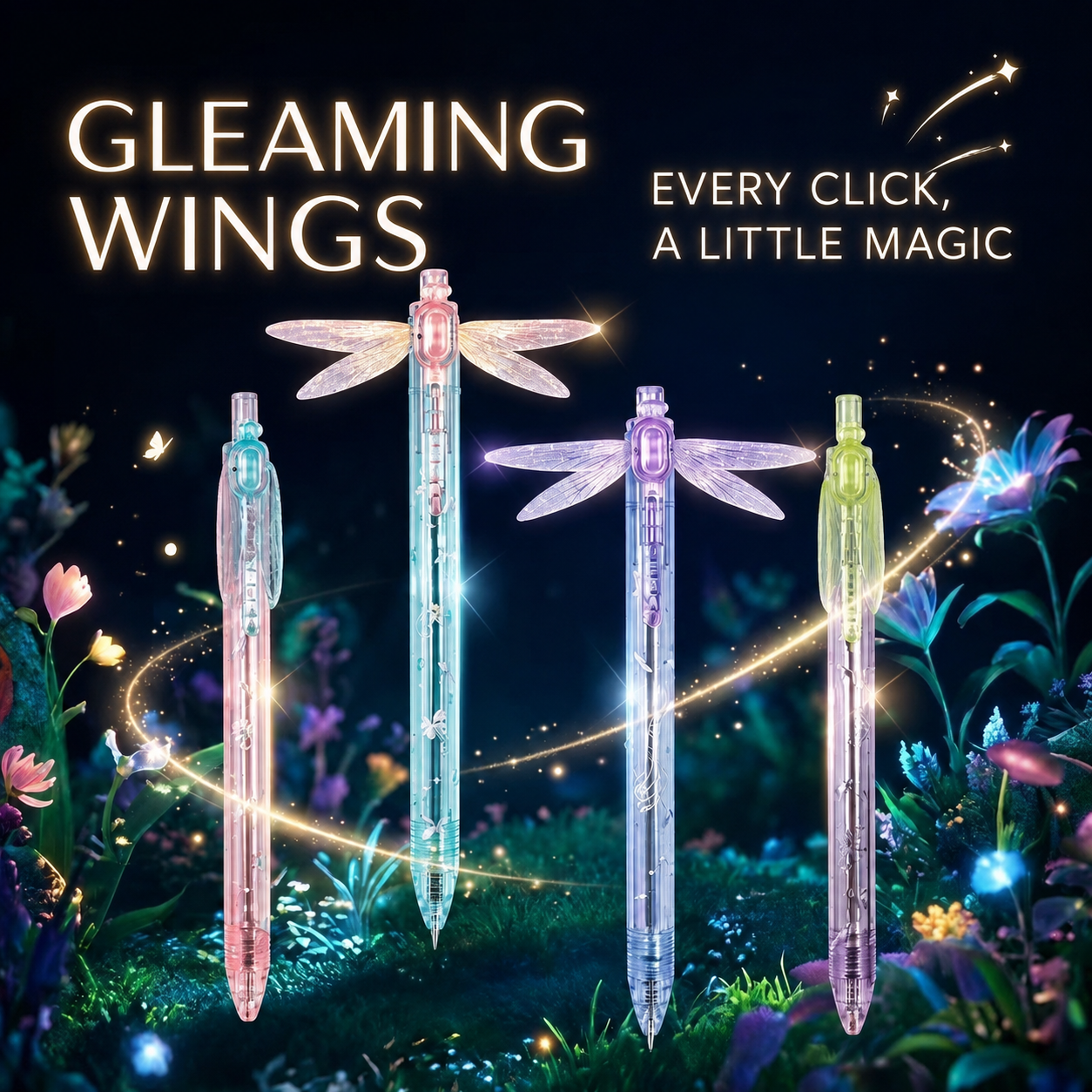 Gleaming Wings Dragonfly Pen