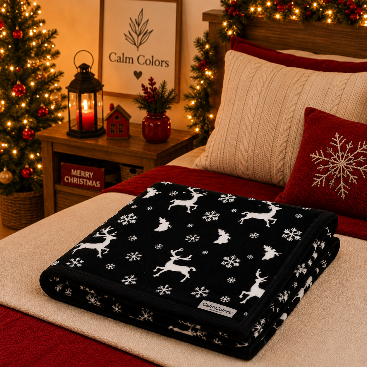 Coloring Blanket Christmas Edition